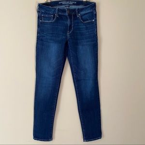 AEO Skinny Mid Rise Jeans